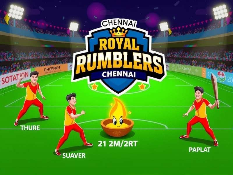 Chennai Royal Rumblers Game Banner